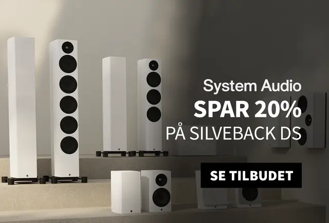 Spar 20% på System audio silverback DS